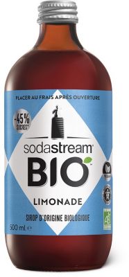 Sirop biologique SodaStream Soda Press, arôme de limonade