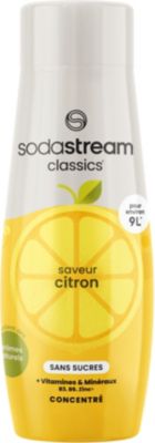 Concentré SODASTREAM CITRON SANS SUCRES 440ml