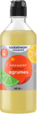 Concentré SODASTREAM saveur agrumes sans sucres 440 mL