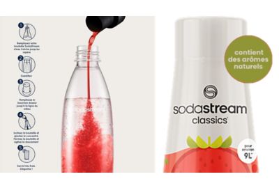 Bouteille SODASTREAM Gourde Fizz & Go Cool sable