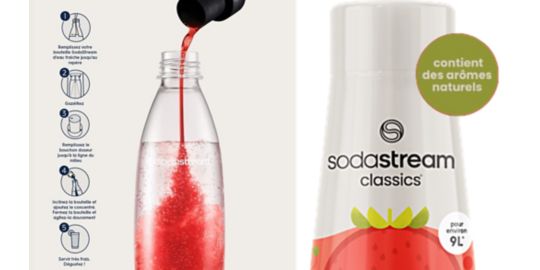 Bouteille SODASTREAM Gourde Fizz & Go Cool sable