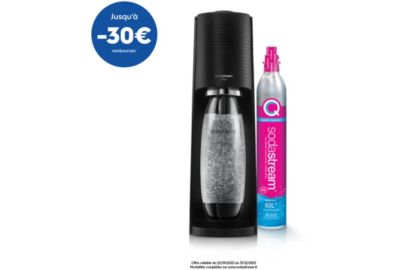 Machine Soda SODASTREAM terra noire + cy