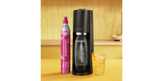 Machine Soda SODASTREAM terra noire + cy