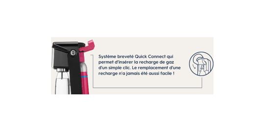 Bouteille SODASTREAM Gourde Fizz & Go Cool sable