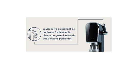 Bouteille SODASTREAM Gourde Fizz & Go Cool sable