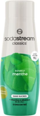 Concentré SODASTREAM MENTHE SANS SUCRES 440ml