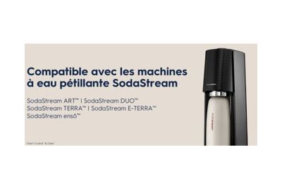 Bouteille SODASTREAM Gourde Fizz & Go Cool sable