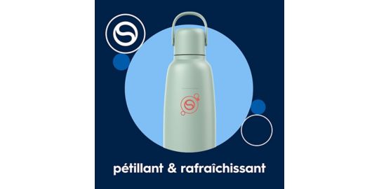 Bouteille SODASTREAM Gourde Fizz & Go Cool sable