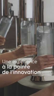Voir la vidéo pour Machine à soda SODASTREAM ENSO noire