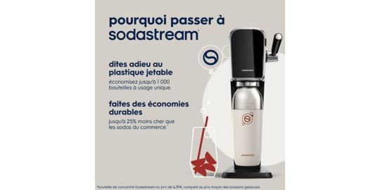 Gourde SODASTREAM Fizz & Go EASY MIX bleue 0.7L