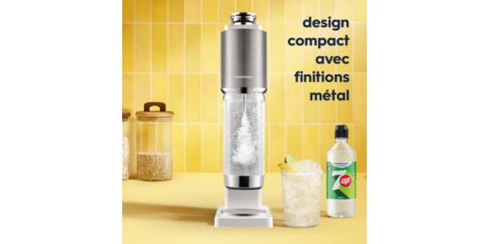 Machine à soda SODASTREAM Machine FRESH PLUS Blanche