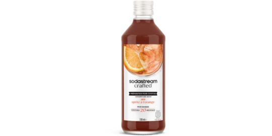 Concentré SODASTREAM mixer saveur Spritz sans alcool 330mL