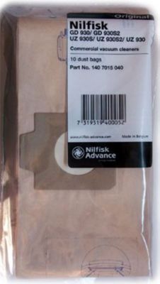 Sac aspirateur NILFISK Lot de 10 sacs papier