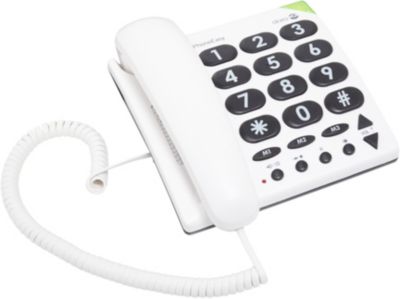 Téléphone filaire Doro Phone Easy 311C Blanc