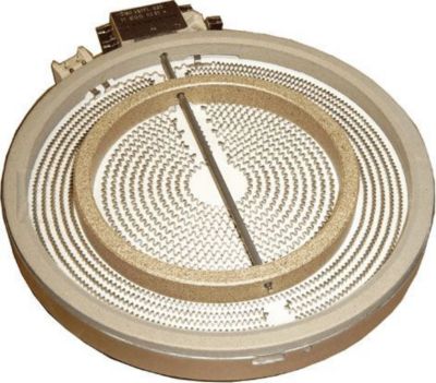 Cache plaque ELECTROLUX plaque halogene ø210/140mm 2200+1000w