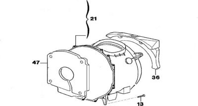 Tambour ELECTROLUX cuve + tambour