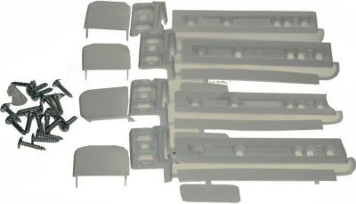 Glissière FAURE GLISSIERE DE PORTE KIT COMPLET