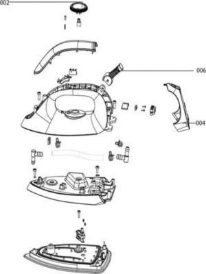 Kit de réparation ELECTROLUX fer a repasser complet