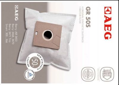 Kit de réparation AEG sachet de sacs + filtre moteur x 4