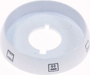 Bouton ARTHUR MARTIN collerette 6 positions blanche Bouton ARTHUR MARTIN collerette 6 positions blanche