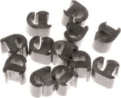 Pièce détachée FAURE patin de grille x12 dimension 7 x 8 m/m