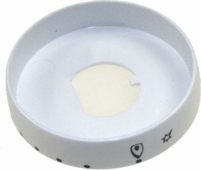 Pièce détachée ARTHUR MARTIN COLLERETTE BLANCHE BOUTON GAZ