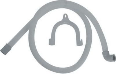 Tuyau d'eau ARTHUR MARTIN tuyau vidange 2m droit coude avec crosse