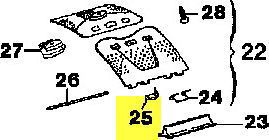Pièce détachée ARTHUR MARTIN DISPOSITIF DE FREINAGE PORTE TAMBOUR POU