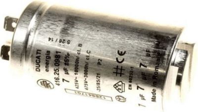 Condensateur ELECTROLUX CONDENSATEUR DE DEMARRAGE 7 UF 425V