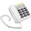 Téléphone filaire DORO Phone Easy 331PH Blanc