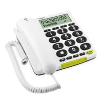 Téléphone filaire DORO Phone Easy 312CS Blanc