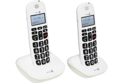 Téléphone sans fil DORO Phone Easy 110 duo Blanc