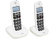 Téléphone sans fil DORO Phone Easy 110 duo Blanc