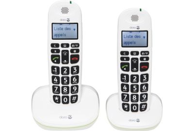Téléphone sans fil DORO Phone Easy 110 duo Blanc