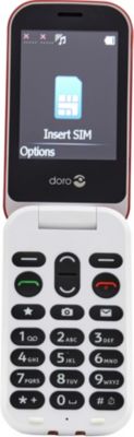 Téléphone portable DORO 6060 Rouge / Blanc