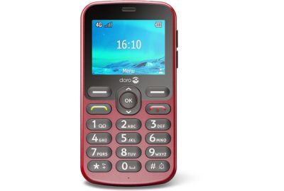 Téléphone portable DORO 1880 Rouge