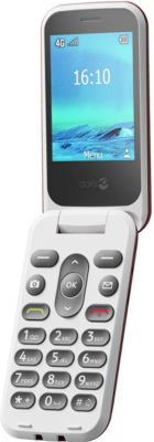 Téléphone portable DORO 2880 Rouge / Blanc