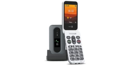 Mobile DORO Dora Leva L30 Graphite/Blanc
