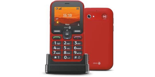 Mobile DORO Leva L10 Rouge