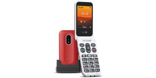 Mobile DORO Leva L20 Rouge/Blanc
