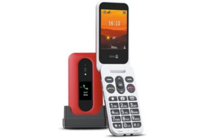 Mobile DORO Leva L30 Rouge/Blanc