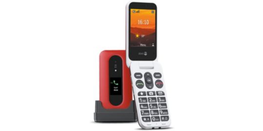 Mobile DORO Leva L30 Rouge/Blanc