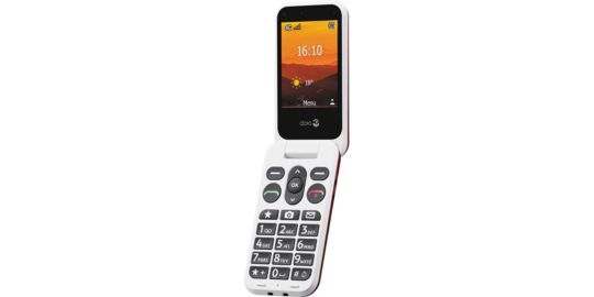Mobile DORO Leva L30 Rouge/Blanc