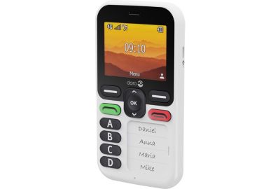 Mobile DORO Leva X10 Blanc/Noir