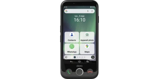 Smartphone DORO Aurora A10 + Etui + Protège écran
