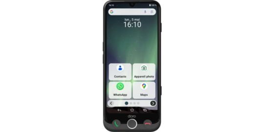 Smartphone DORO Aurora A30 + Etui + Protège écran