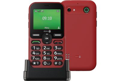 Téléphone portable DORO Leva E10 Rouge