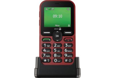 Téléphone portable DORO Leva E10 Rouge