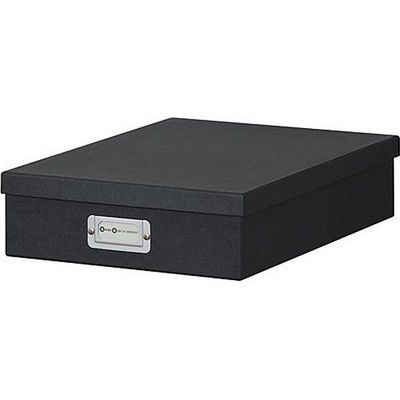 Bloc tiroir BIGSO Rangement à plat A4 Anthracite Bloc tiroir BIGSO Rangement à plat A4 Anthracite