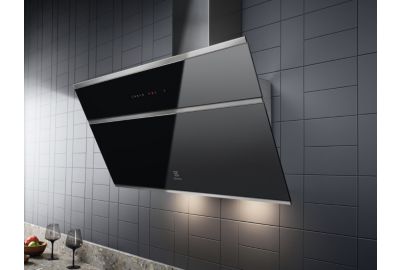 Hotte décorative murale ELECTROLUX EFV719K Breeze H2H